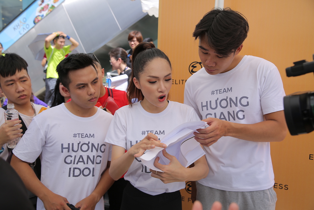 Team của Hương Giang Idol