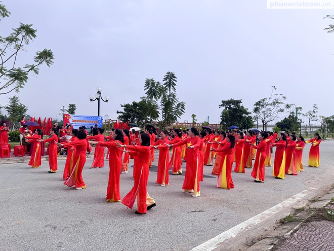 Lạng Sơn: Hơn 1.000 hội viên, phụ nữ đồng diễn dân vũ mừng 80 năm Quốc khánh- Ảnh 6.