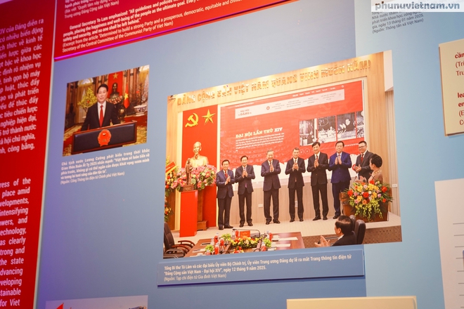 Sống động "những trang sử vàng" qua triển lãm về các kỳ Đại hội Đảng- Ảnh 23.