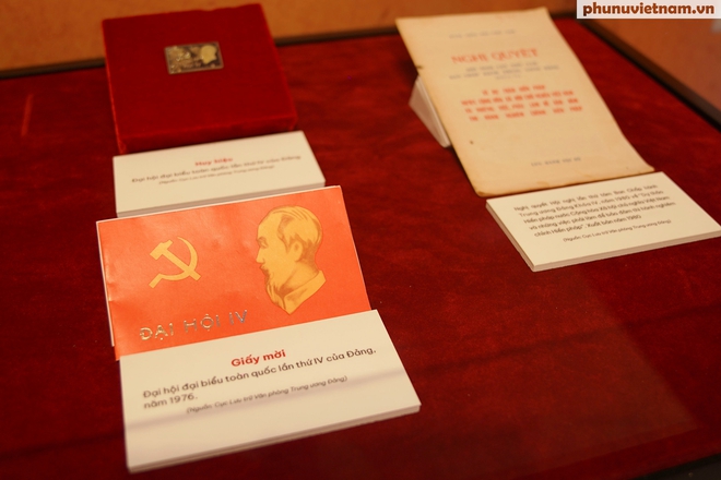 Sống động "những trang sử vàng" qua triển lãm về các kỳ Đại hội Đảng- Ảnh 14.