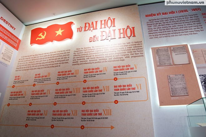 Sống động "những trang sử vàng" qua triển lãm về các kỳ Đại hội Đảng- Ảnh 8.