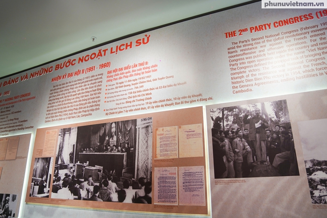 Sống động "những trang sử vàng" qua triển lãm về các kỳ Đại hội Đảng- Ảnh 9.
