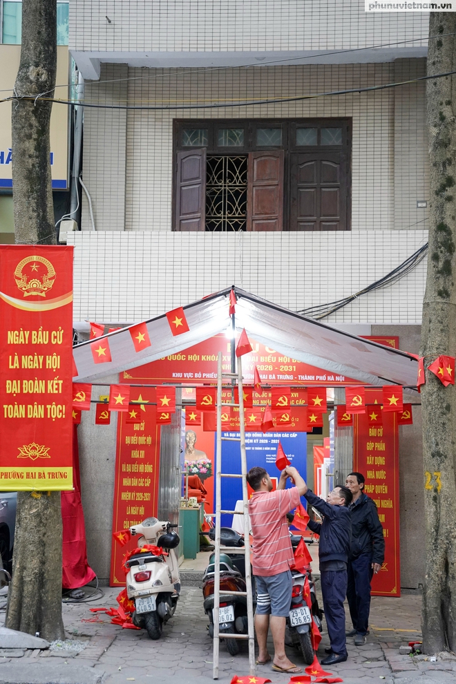 Hà Nội hoàn tất mọi công tác chuẩn bị, sẵn sàng chào đón Ngày hội non sông- Ảnh 20. Hà Nội hoàn tất mọi công tác chuẩn bị, sẵn sàng chào đón Ngày hội non sông- Ảnh 20.