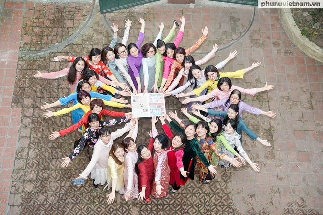 Báo Phụ nữ Việt Nam rộn ràng hưởng ứng Tuần lễ Áo dài 2026- Ảnh 9.