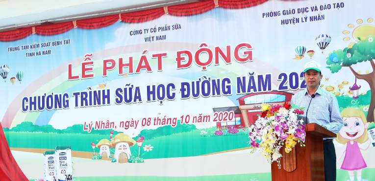 Tỉnh Hà Nam phát động “Chương trình Sữa học đường” năm học 2020-2021 - Ảnh 1.