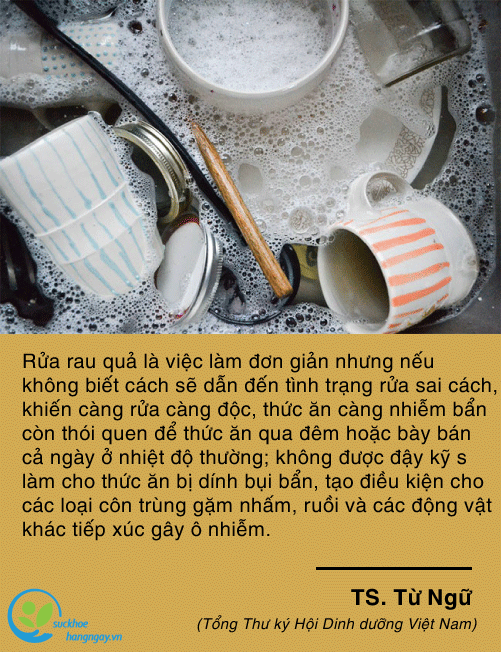 Chuyên gia “điểm mặt” 2 lỗi sai trầm trọng khi vệ sinh thực phẩm, vật dụng ăn uống hầu hết mọi người đều mắc phải - Ảnh 1.