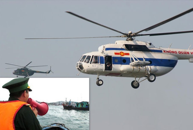 Quân chủng Phòng không - Không quân sẵn sàng các phương tiện bay để cứu hộ, cứu nạn trên biển và đất liền (ảnh minh họa/ Tienphong.vn)