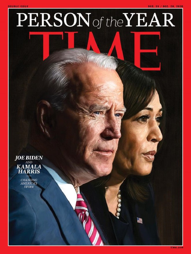 Ông Biden và bà Harris là Nhân vật năm 2020 của tạp chí Time - Ảnh 1.