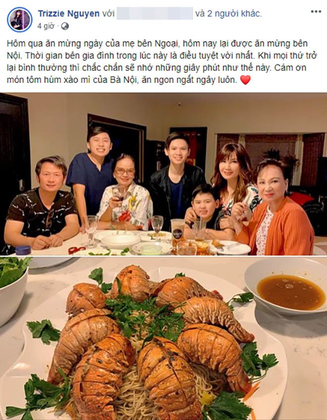 7 năm sau ly hôn, Trizzie Phương Trinh vẫn mừng Ngày Của Mẹ với mẹ Bằng Kiều - Ảnh 2.