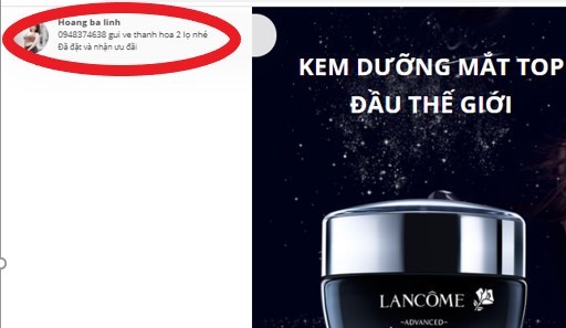 Người tiêu dùng kêu trời vì mua phải hàng giả trên  website giả mạo Lancôme Việt Nam - Ảnh 9.