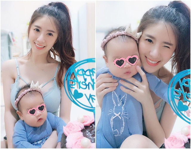 Hotgirl tiếp viên hàng không gợi cảm, giờ làm mẹ bỉm sữa &quot;nghiện&quot; khoe cảnh cho con bú - Ảnh 10.