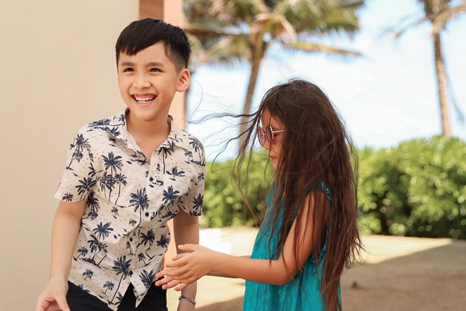 Cặp nhóc tỳ hot nhất showbiz Việt vì tình cảm và dễ thương, dân tình muốn bố mẹ tác thành - Ảnh 1.