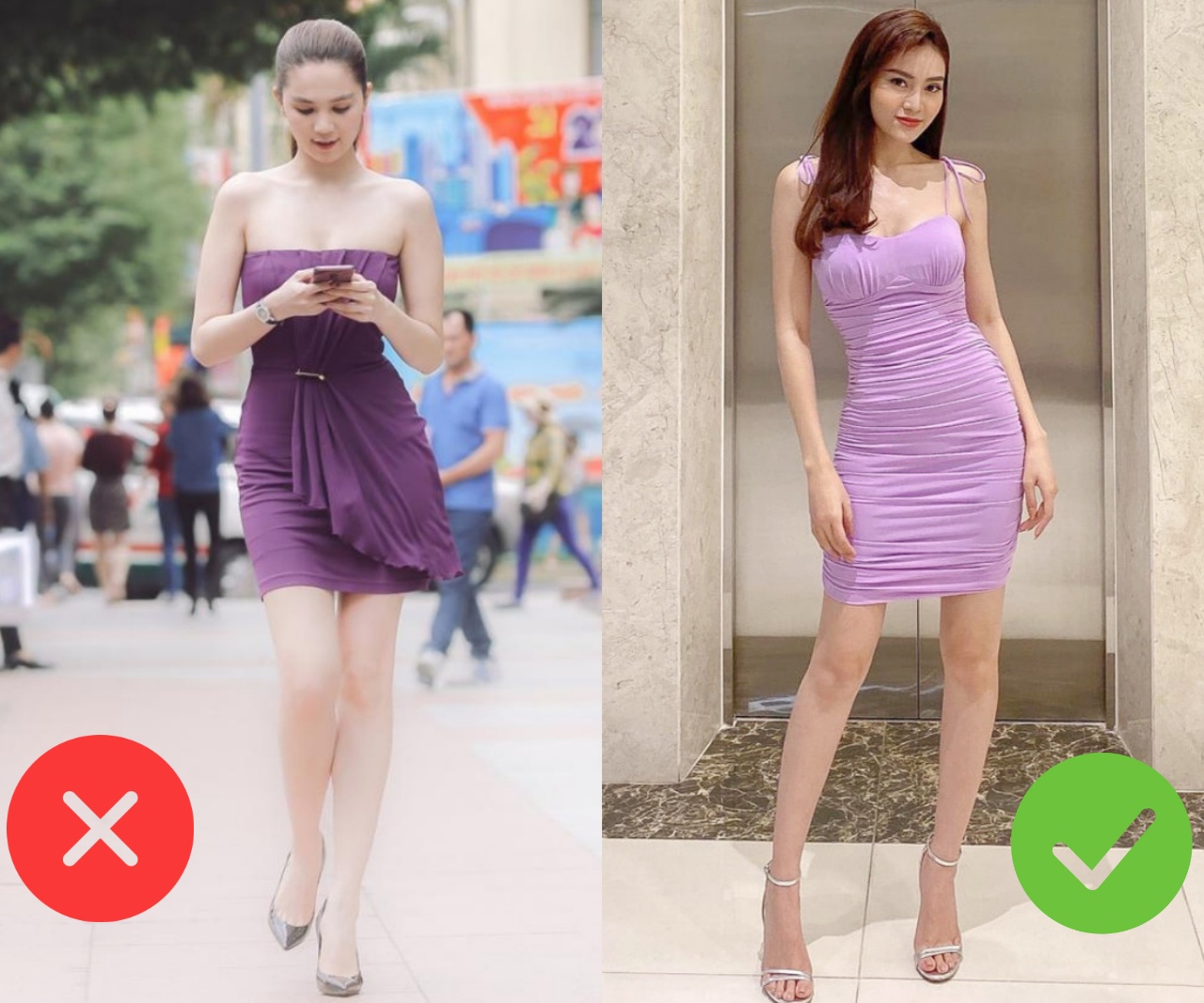 Hot nhất năm nay chính là trang phục màu tím nhưng để diện đẹp mà không sến thì các nàng cần tránh 3 sai lầm sau - Ảnh 1.