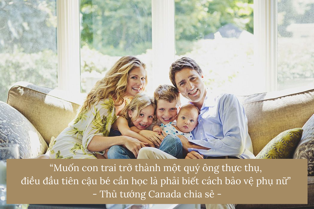 “Ủng hộ nữ quyền!” - Lời khuyên sâu sắc của thủ tướng Canada dành cho bố mẹ đang tìm cách để nuôi dạy con trai trở thành những quý ông thực thụ trong tương lai - Ảnh 3.