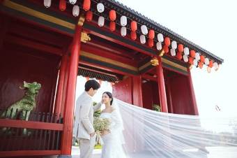 Ngất ngây bộ ảnh cưới đẹp như mơ tại vườn Nhật Bản Vinhomes Smart City - Ảnh 2.