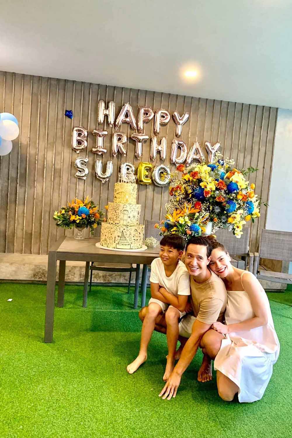 Đàm Thu Trang tổ chức sinh nhật cho Subeo  Ngôi sao