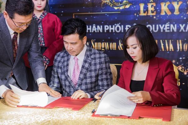 Công ty TNHH Wow Korea Im Hye Rim Việt Nam ký kết độc quyền những sản phẩm nội địa Hàn Quốc với công ty Sung Won Cosmetic co.,ltd