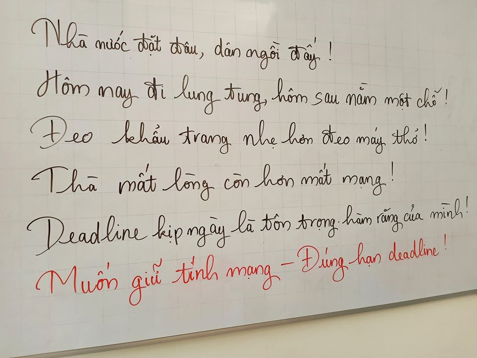 6 dòng nhắc nhở nâng cao ý thức mùa Covid-19 của sếp gửi nhân viên khiến cộng đồng mạng rần rần thích thú, đặc biệt câu cuối cùng &quot;đáo để&quot; lắm nha! - Ảnh 1.