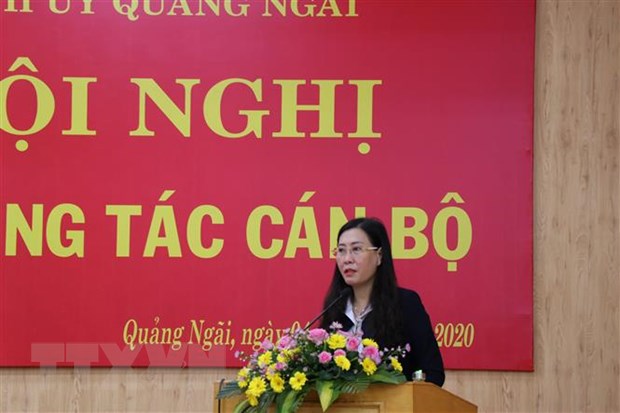 Đồng chí Bùi Thị Quỳnh Vân được bầu giữ chức Bí thư Tỉnh ủy Quảng Ngãi - Ảnh 1.