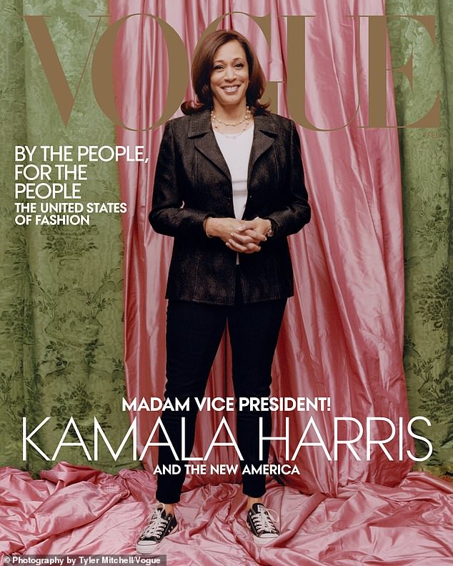 Kamala Harris - trang bìa Vogue