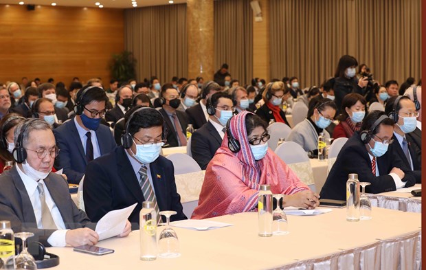 Mời Đoàn Ngoại giao, đại diện tổ chức quốc tế tại Việt Nam dự Phiên khai mạc và bế mạc Đại hội XIII của Đảng - Ảnh 2.