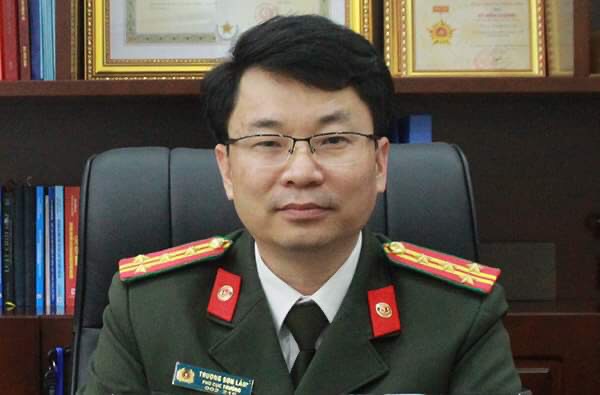 Đại tá Trương Sơn Lâm - Phó Cục trưởng Cục An ninh mạng và Phòng chống tội phạm công nghệ cao
