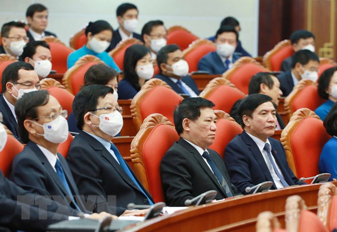 Bế mạc Hội nghị lần thứ tư, Ban Chấp hành Trung ương Đảng khóa XIII - Ảnh 3.