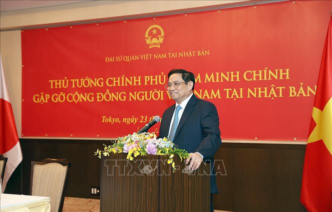 Hoạt động của Thủ tướng Phạm Minh Chính trong chuyến thăm Nhật Bản - Ảnh 5.