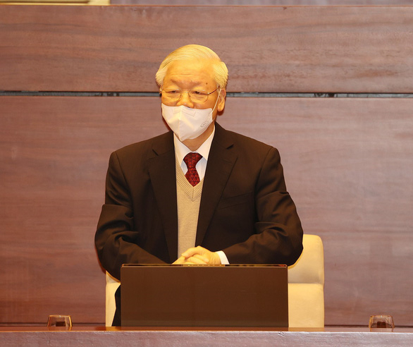 Tổng bí thư Nguyễn Phú Trọng chủ trì Hội nghị cán bộ toàn quốc về xây dựng, chỉnh đốn Đảng - Ảnh 1.
