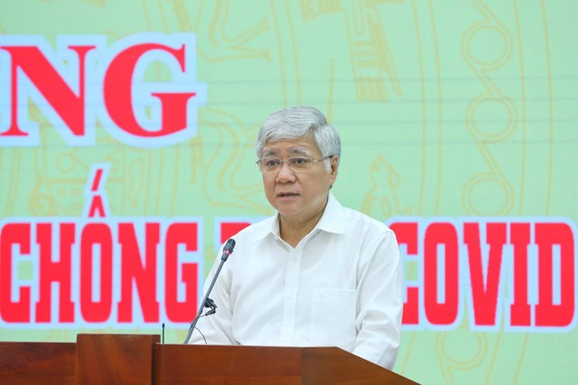UBTƯ MTTQ Việt Nam kêu gọi toàn dân chung tay góp sức hỗ trợ chống dịch bệnh Covid-19 - Ảnh 1.