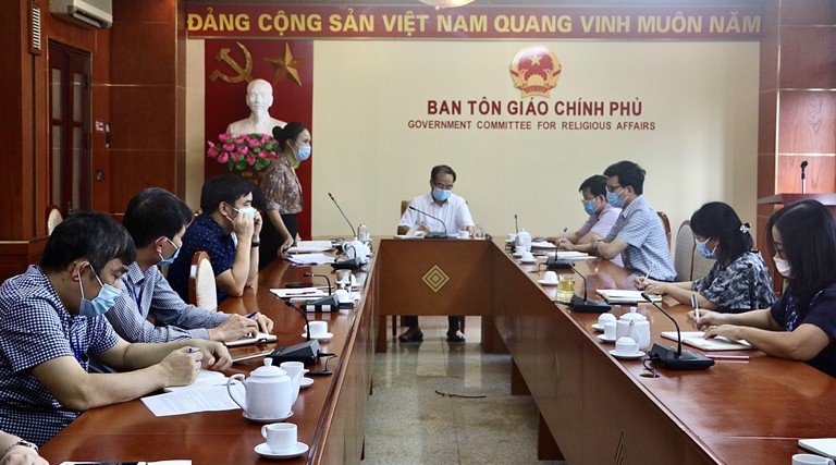 Quyết liệt triển khai phòng, chống dịch Covid-19 trong các tôn giáo - Ảnh 2. Quyết liệt triển khai phòng, chống dịch Covid-19 trong các tôn giáo - Ảnh 2.