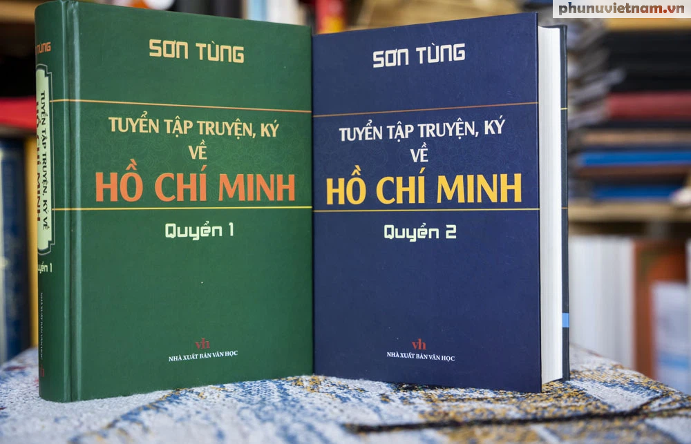 Chiêm ngưỡng kho tàng sáng tác đồ sộ của nhà văn Sơn Tùng về Bác Hồ, danh nhân cách mạng - Ảnh 24.