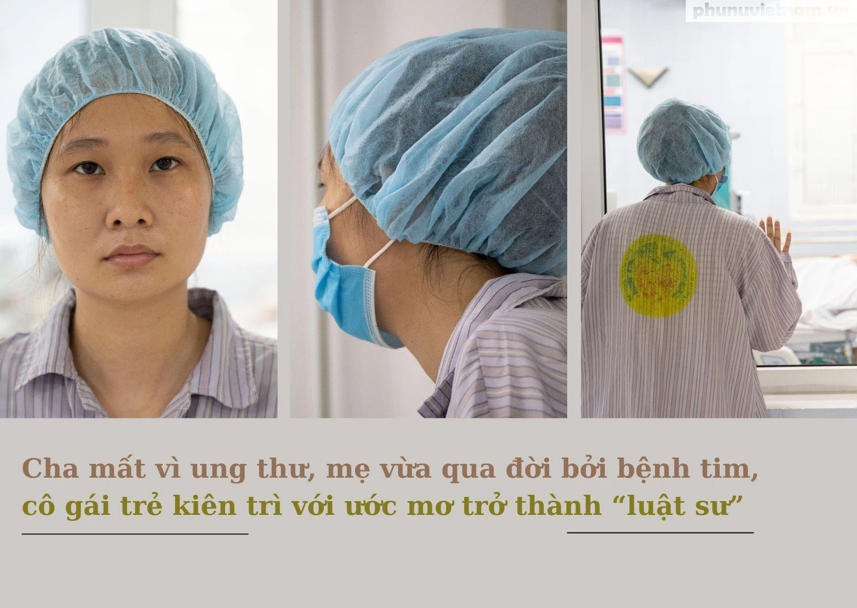 Cha mất vì ung thư, mẹ vừa qua đời bởi bệnh tim, cô gái trẻ kiên trì với ước mơ trở thành luật sư