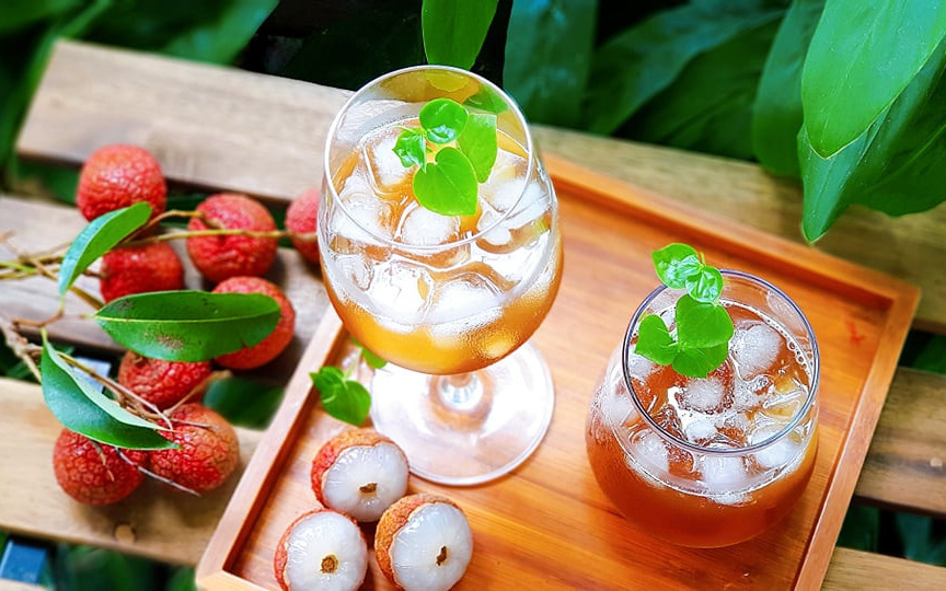 Nữ doanh nhân làm trà kombucha vải thiều tôn vinh nông sản Việt