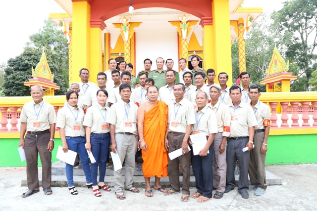 Sóc Trăng: Các chùa Khmer tích cực tham gia đảm bảo an ninh trật tự trên địa bàn - Ảnh 1.