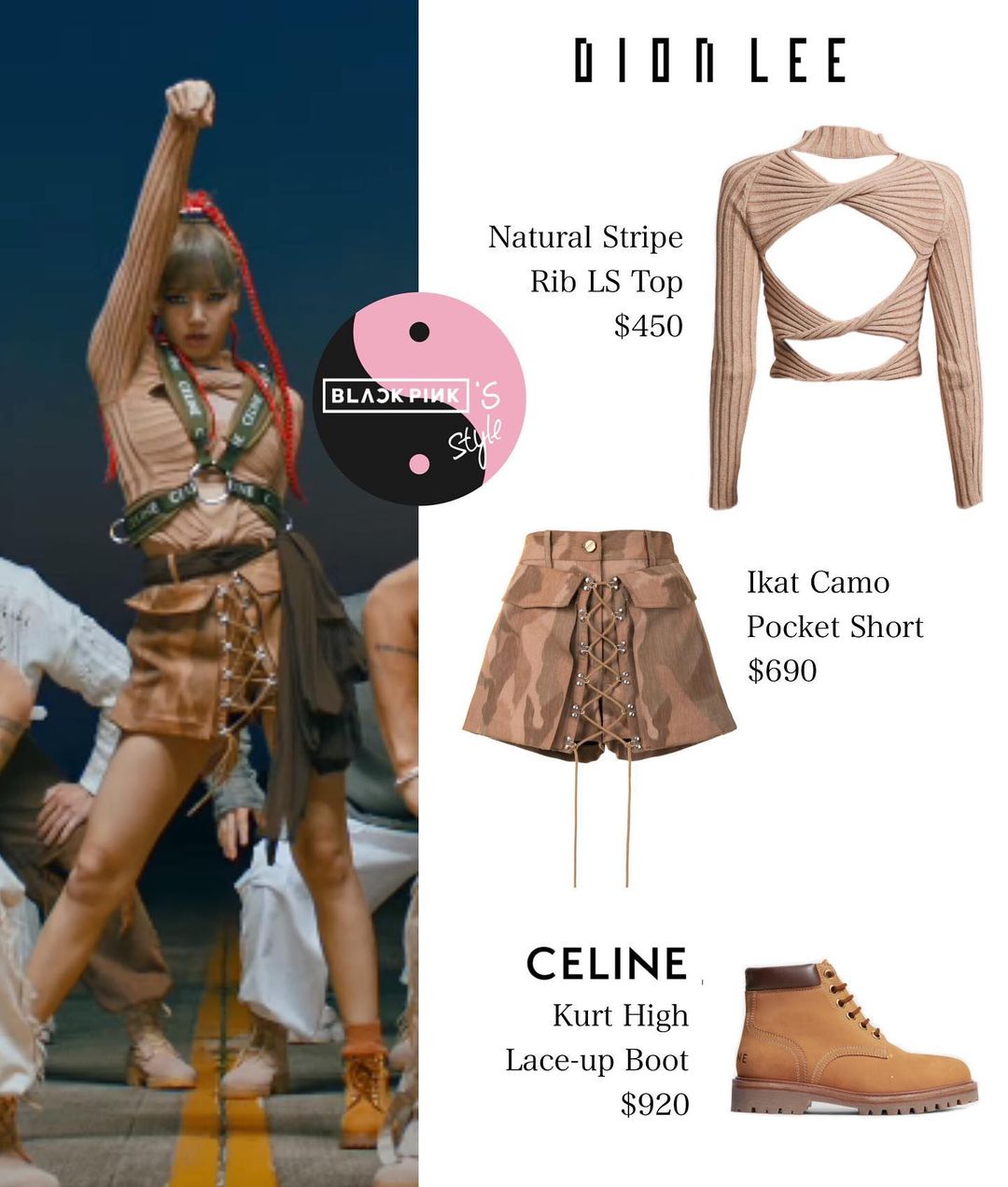 Lisa money dance Lisa diện áo &quot;nùi giẻ&quot; nhưng stylist đã chế cháo cực đỉnh đến độ không nhận ra bản gốc - Ảnh 3.