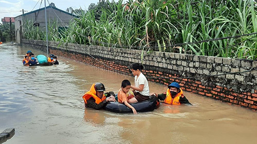 Cận cảnh vùng 'rốn ngập' ở Nghệ An - Ảnh 2.