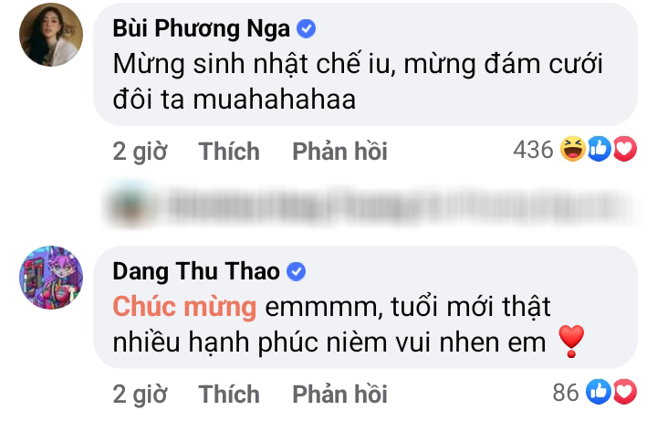 Đặng Thu Thảo, Thùy Tiên và dàn sao Việt chúc mừng Đỗ Mỹ Linh chuẩn bị lên xe hoa - Ảnh 3.