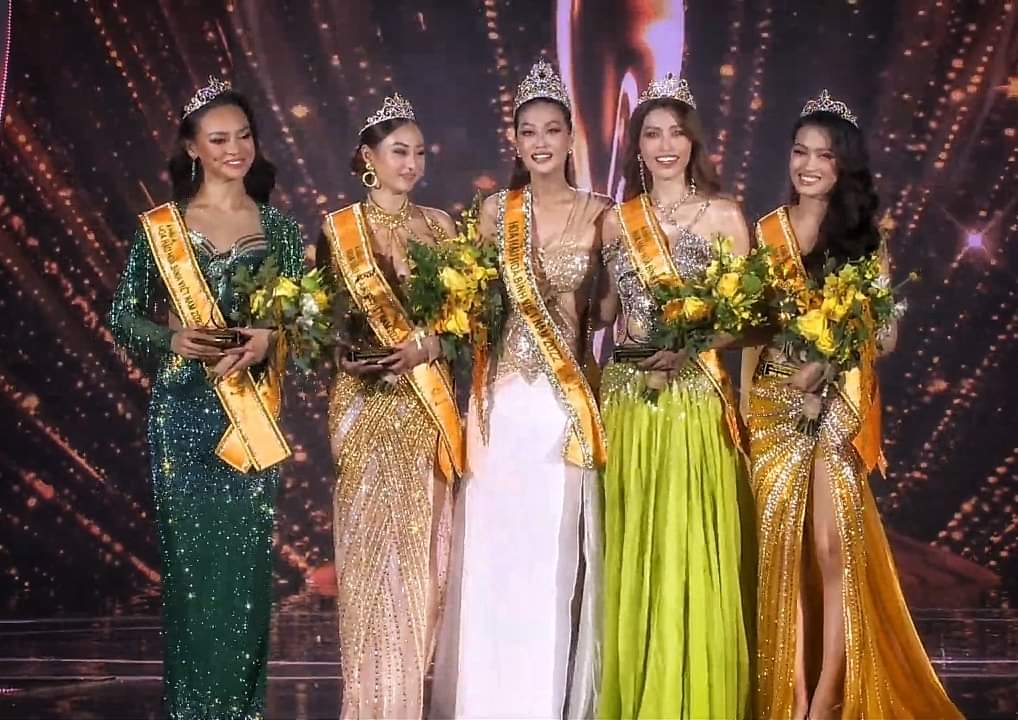 Đoàn Thiên Ân đăng quang Hoa hậu Hòa bình Việt Nam 2022 - Ảnh 1.
