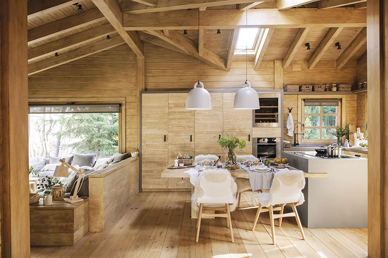 Thiết kế nhà gỗ cho ngôi nhà luôn ấm áp trong những ngày đông lạnh giá - Ảnh 1.