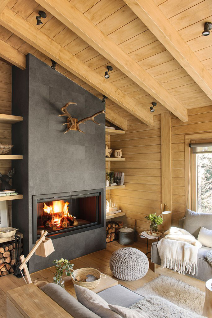 Thiết kế nhà gỗ cho ngôi nhà luôn ấm áp trong những ngày đông lạnh giá - Ảnh 6.