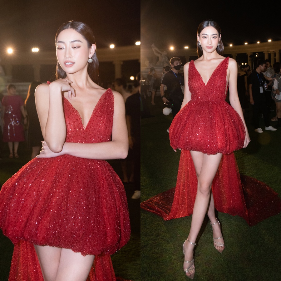 Sau Miss Universe Việt Nam 2022, Hương Ly trở lại chinh chiến sàn catwalk Việt - Ảnh 3.