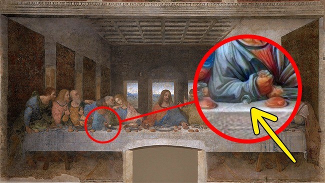 5 sự thật đằng sau bức tranh “Bữa tối cuối cùng”, tuyệt tác nghệ thuật trường tồn vĩnh cửu với thời gian của danh họa Leonardo da Vinci, - Ảnh 2.