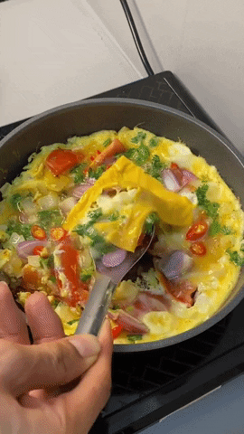Biến tấu món trứng chiên với công thức cực đơn giản - Ảnh 1.
