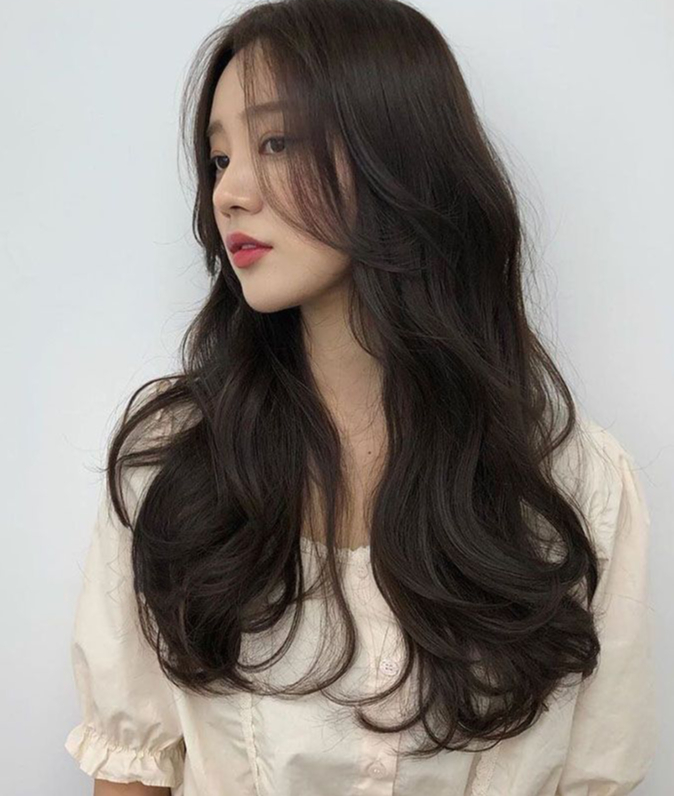 15 kiểu tóc dài xoăn sóng đẹp nhẹ nhàng chuẩn style Hàn Quốc  Đẹp365