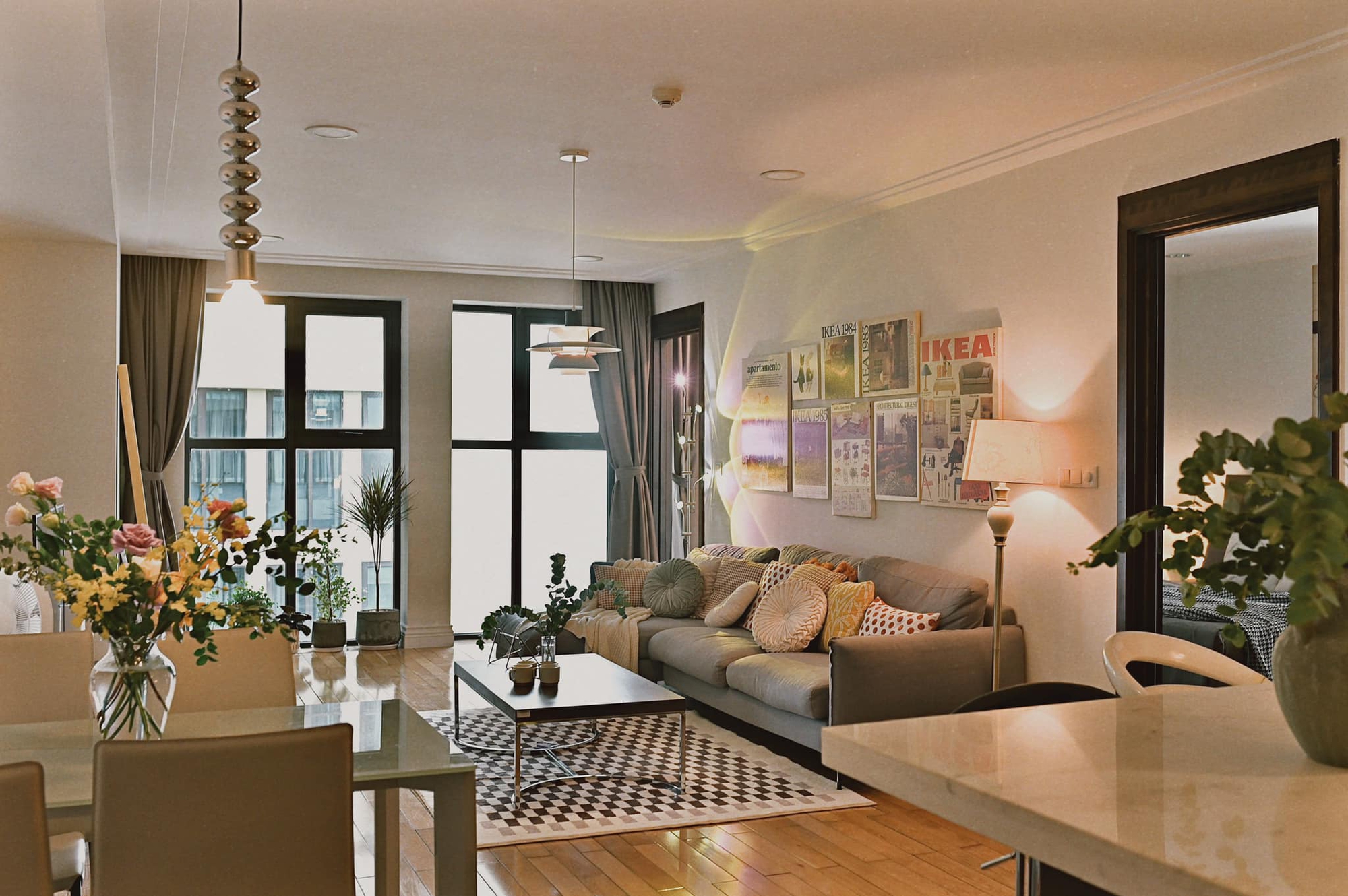 Cô gái Hà Nội thiết kế lại căn hộ đi thuê 88m² theo phong cách Bắc Âu, chi phí hết 40 triệu - Ảnh 6.