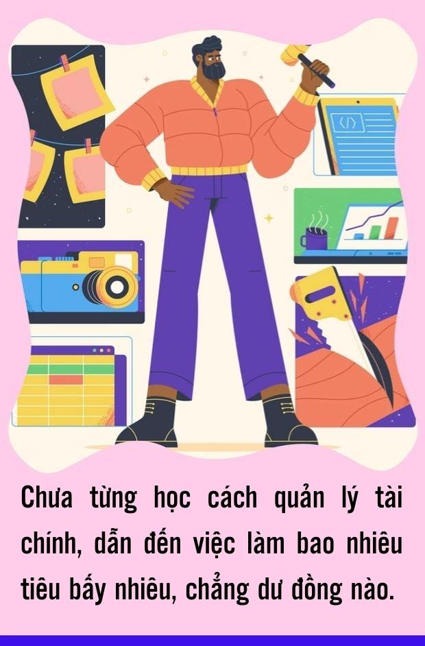 Lương 5 triệu cũng đủ, mà 10 triệu cũng hết: Chàng trai thức tỉnh sau khi mất việc - Ảnh 1.