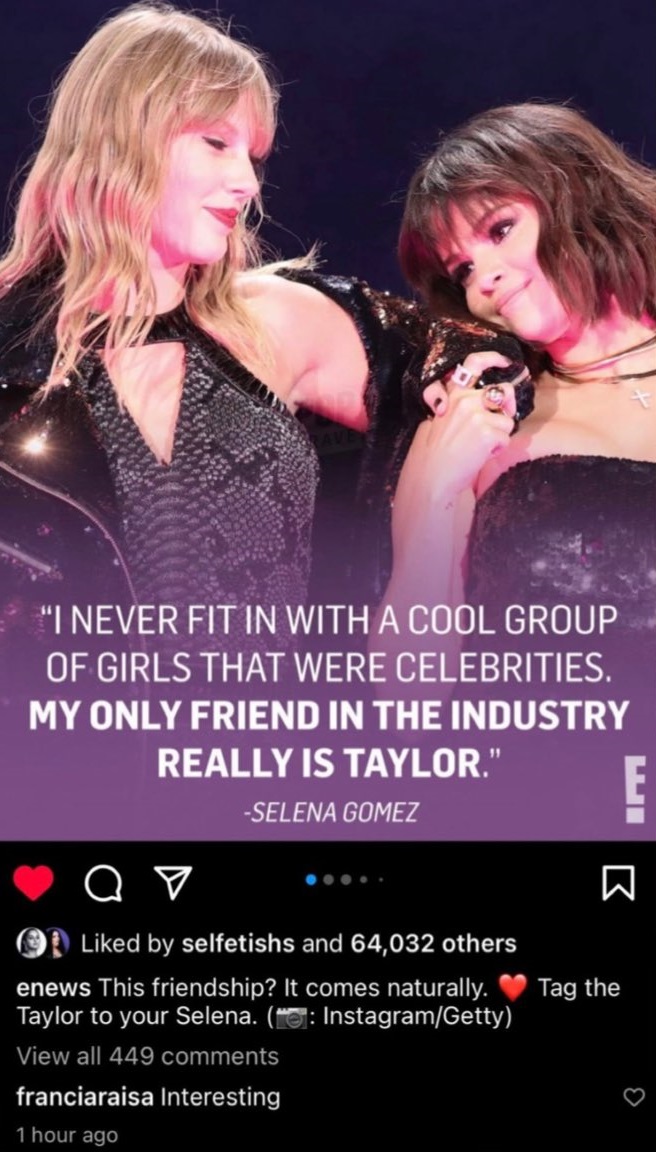 Selena Gomez khẳng định chỉ thân với Taylor Swift trong ngành giải trí, người bạn từng hiến thận cho cô có động thái cực gắt đáp trả - Ảnh 3.