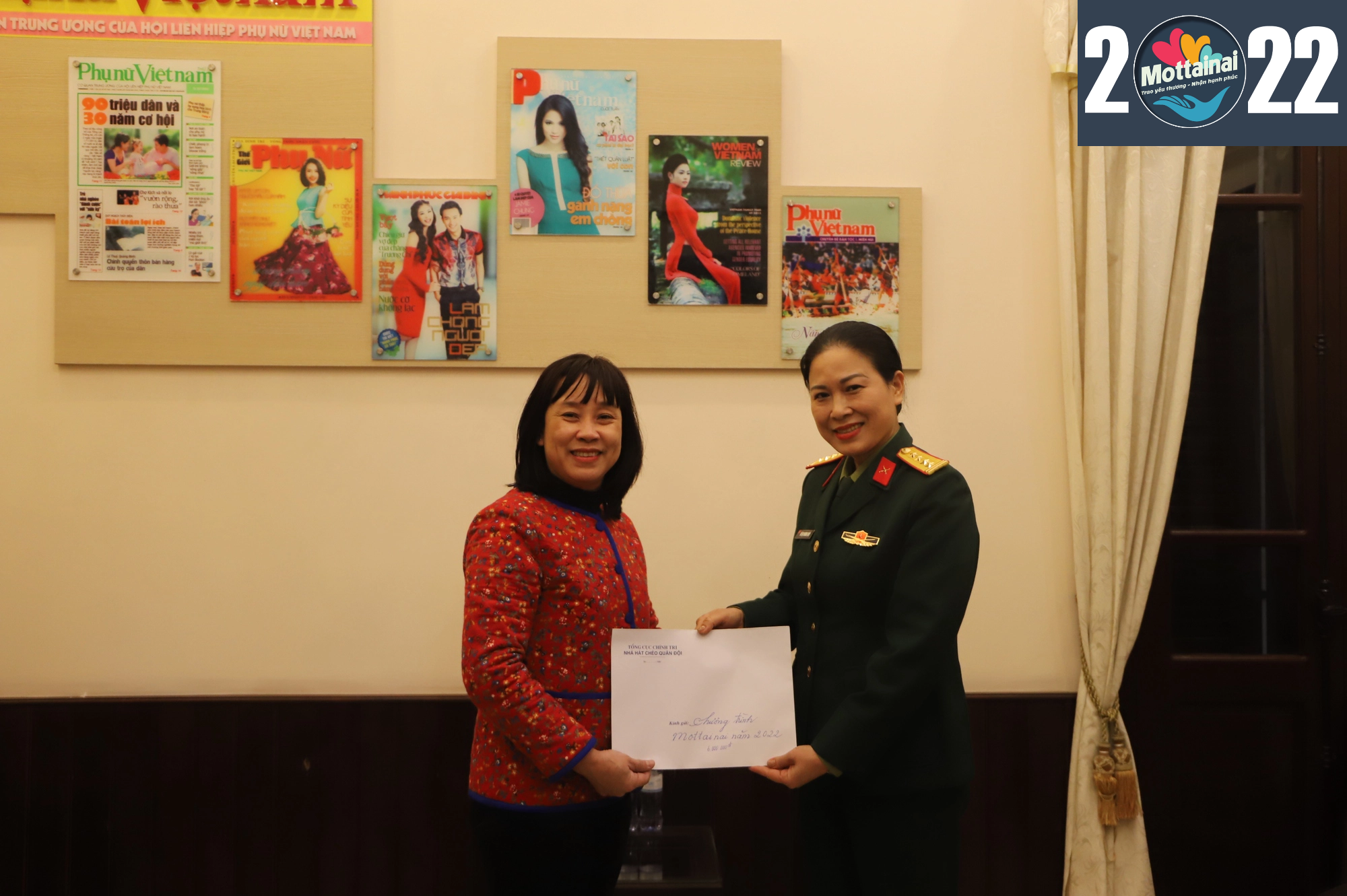 Nhà hát Chèo Quân đội ủng hộ chương trình Mottainai 2022 - Ảnh 2.