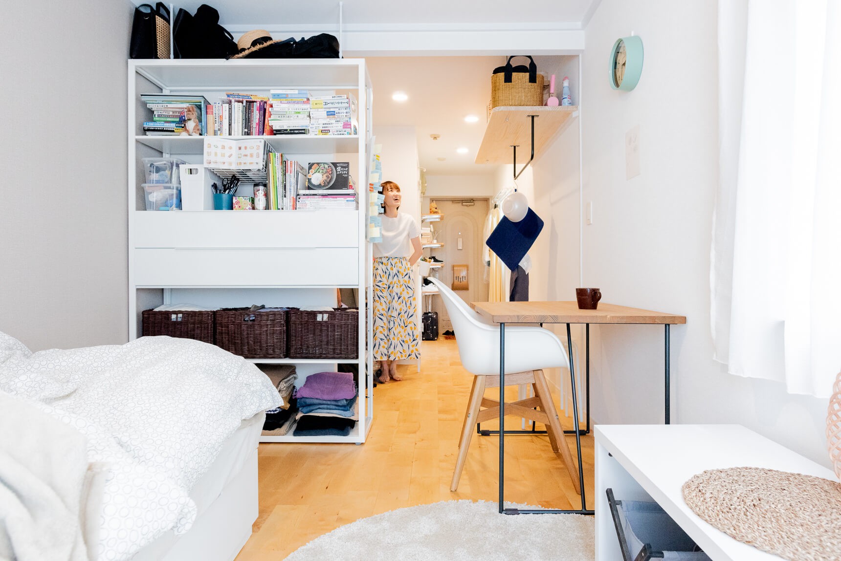 Sống một mình, căn hộ của cô gái Nhật Bản được sắp xếp ấn tượng khiến ai cũng muốn học tập - Ảnh 4.